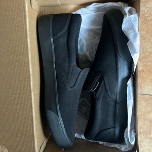 Lugz Men's Sneaker black canvas black rubber sole